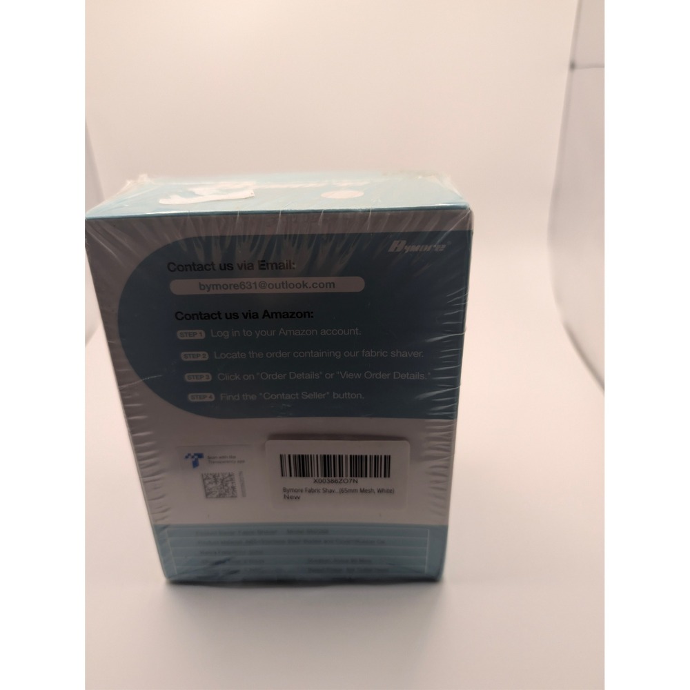 Bymore Fabric Shaver White Electric Lint Remover USB Rechargeable NEW - Picture 3 of 4